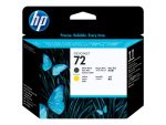 HP C9384A Tiskalna glava 72 Matte Black in Yellow