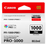 Canon PFI-1000 PBK - fotografija črna - izvirnik - črnilni vložek