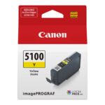 Canon PFI-5100 Y - rumena - originalna - črnilni rezervoar