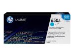 HP 650A - cian - original - LaserJet - kartuša s tonerjem (CE271A)