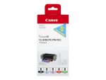 Canon CLI Value Pack 8 Multipack - črna, cianova, škrlatna, rdeča, zelena - originalna - črnilni vložek