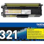 Brother TN321Y - rumena - originalna - kartuša s tonerjem