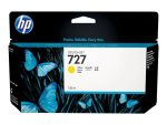 HP B3P21A črnilo 727 Yellow, 130 ml