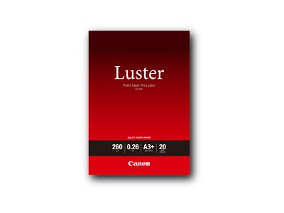 b0d7f202-e472-4809-95aa-6d14f53a98d8 Canon Photo Paper Pro Luster LU-101 - fotografski papir - sijaj - 20 listov - A3 Plus - 260 g/m² - slika 1