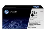 HP 53X - Visok izkoristek - črna - originalna - LaserJet - kartuša s tonerjem (Q7553X)