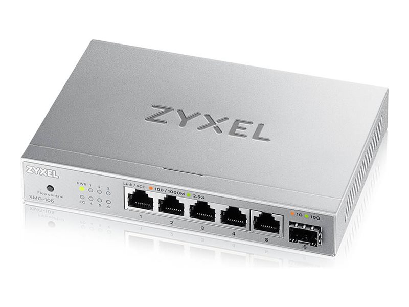 b33013af-49c1-4a57-b96d-cbf54d62079b Zyxel XMG-100 Series XMG-105 - stikalo - neupravljano - 5 vrat - slika 1