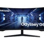 Samsung Odyssey G5 C34G55TWWP - Serija G55T - LED monitor - ukrivljen - 34" - HDR