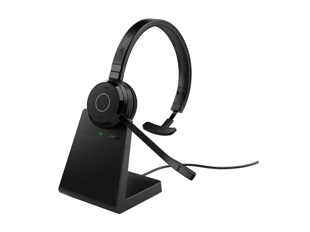 b7b2d201-4c2d-40a1-834f-9be12a12e1d0 Jabra Evolve 65 TE Mono - slušalke - USB-A prek adapterja Bluetooth - slika 1