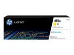 HP 415X - Visok izkoristek - rumena - originalna - LaserJet - kartuša s tonerjem (W2032X)