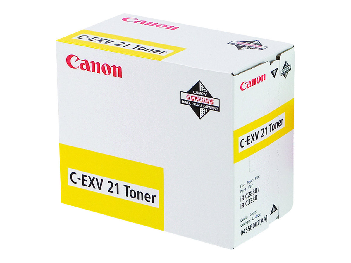 bbeeb535-c980-428d-9eaa-8f13d4ea16f1 Canon C-EXV 21 - rumena - originalna - kartuša s tonerjem - slika 1