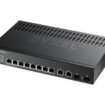 Zyxel GS2220-10 - stikalo - 8 vrat - Upravljano - montažno stojalo
