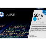 TONER HP 504A CYAN ZA COLOR LASER CP3525/CM3530 ZA 7.000 STRANI