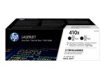 HP 410X - 2-pakiranje - Visok izkoristek - črna - originalna - LaserJet - kartuša s tonerjem (CF410XD)
