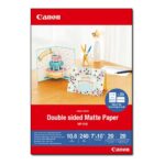 Canon MP-101D - fotografski papir - dvojni mat - 20 listov - 177.8 x 254 mm - 240 g/m²