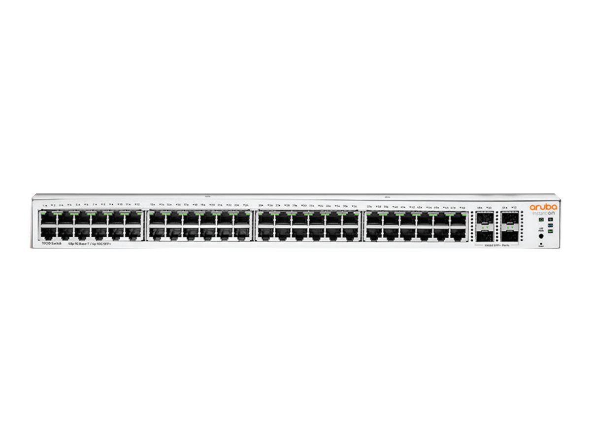 c5c6dc1f-d31a-438f-ac2c-4c775482149c HPE Networking Instant na 1930 48G Class4 PoE 4SFP / SFP+ 370W stikalo - stikalo - 52 vrat - Upravljano - montažno stojalo - slika 1