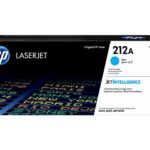 HP 212A - cian - original - LaserJet - kartuša s tonerjem (W2121A)