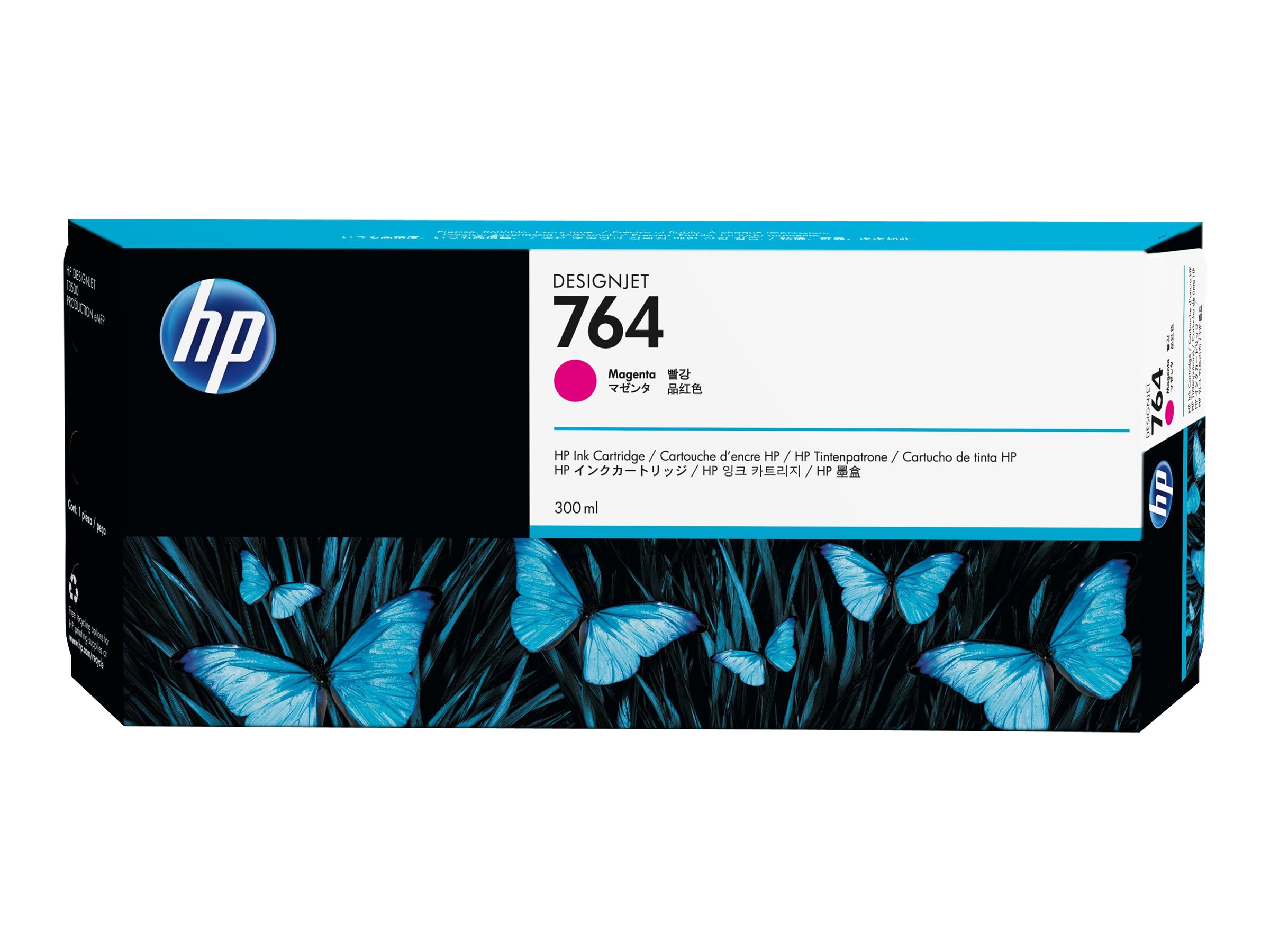 d2a956d8-1fe3-4a1c-884b-a97cdaab7afa HP C1Q14A črnilo 764 Magenta 300 ml - slika 1