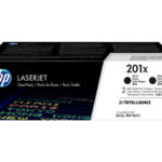 HP 201X - 2-pakiranje - Visok donos - črna - originalna - LaserJet - kartuša s tonerjem (CF400XD)