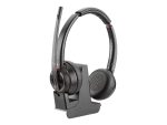 HP Poly Savi 8220 - slušalke - USB-A prek Bluetooth adapterja