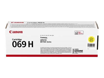 d99cbb0e-867f-4297-8771-e44dfebc920a Canon 069H - Visok donos - rumena - originalna - kartuša s tonerjem - slika 1