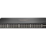 HPE Aruba 6200F 48G Class4 PoE 4SFP+ 370W stikalo - stikalo - maks. Razdalja zlaganja 10 km - 48 vrat - upravljano - mogoče namestiti v omarico