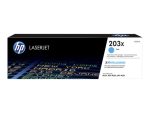 HP 203X - visok izkoristek - cian - original - LaserJet - kartuša s tonerjem (CF541X)
