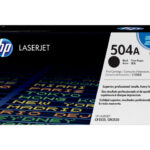 HP 504A - črna - original - LaserJet - kartuša s tonerjem (CE250A)