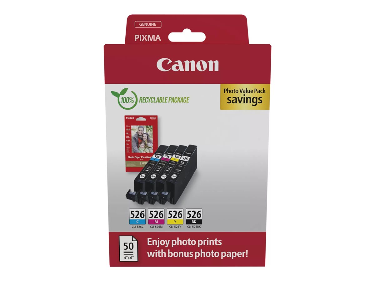 ebb45e6f-823f-4c51-a226-d91ec2b1417c Canon CLI-526 C/M/Y/BK Photo Value Pack - slika 1