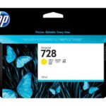 HP F9J65A Črnilo 728 Yellow 130 ml