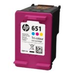 HP 651 - barva (cianova, škrlatna, rumena) - original - Prednost črnila - kartuša s črnilom