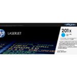 HP 201X - visok izkoristek - cian - izvirnik - LaserJet - kartuša s tonerjem (CF401X)