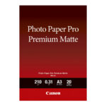 Canon Pro Premium PM-101 - fotografski papir - gladek mat - 20 listov - A3 - 210 g/m²