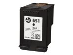 HP 651 - črna - original - Prednost črnila - kartuša s črnilom