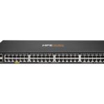 HPE Aruba Networking CX 6000 48p 10M/100M/1G Class4 PoE 4p SFP 1G 740W Stikalo - stikalo - 48 vrat - upravljano - priklopno v rack