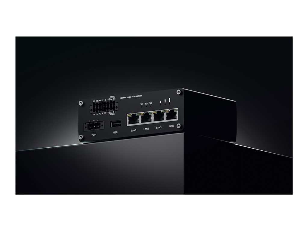 03443397-86d3-405d-9673-23b5c3015a23 Teltonika RUTM55 - brezžični usmerjevalnik - WWAN - Wi-Fi 5 - 5G, 3G, 4G - montaža na DIN tirnico, montaža na steno, vgradnja v vodo - slika 1