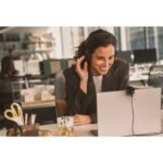 Jabra Evolve3 85 UC - slušalke - 3,5 mm priključek, USB-C preko Bluetooth adapterja