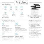HP LaserJet Enterprise MFP M528f - večnamenski tiskalnik - B/W - slika 4