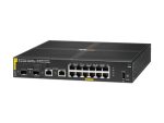 HPE Aruba 6100 12G Class4 PoE 2G/2SFP+ 139W Stikalo - stikalo - 16 vrat - Upravljano - nastavljivo na stojalo - slika 3