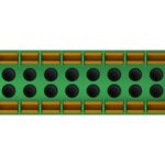 Teltonika - napajalni priključek - 2x8-pinski konektor