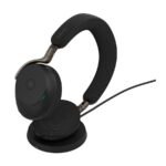 Jabra Evolve3 75 MS - slušalke - USB-C preko Bluetooth adapterja - Microsoft Teams certificirano