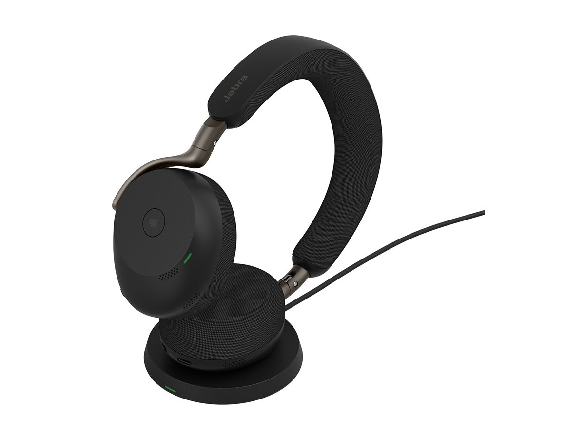 3ad85251-aaaa-438f-a144-1d6ed3f3cdff Jabra Evolve3 75 MS - slušalke - USB-C preko Bluetooth adapterja - Microsoft Teams certificirano - slika 1