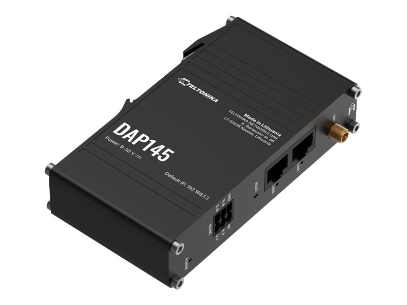 47b3bf42-a6e2-41d5-b5f8-8fc8367deecf Teltonika DAP145 - radijska dostopna točka - industrijska - Wi-Fi - slika 1