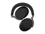 Jabra Evolve3 85 MS - slušalke - 3,5 mm priključek, USB-C preko Bluetooth adapterja - Microsoft Teams certificiran - z brezžično polnilno blazinico - slika 2