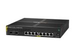 HPE Aruba Networking CX 6000 8p 10M/100M/1G Class4 PoE 2p SFP 1G 67W stikalo - stikalo - 8 vrat - upravljano - montaža v rack - slika 3