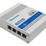 Teltonika RUTX10 - brezžični usmerjevalnik - Bluetooth, Wi-Fi 5 - montaža na DIN tirnico