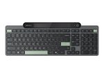 Lenovo - tipkovnica - samopolnilna - QWERTZ - slovenščina - črna vhodna naprava - slika 2