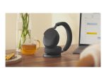 Jabra Evolve3 85 UC - slušalke - 3,5 mm priključek, USB-A preko Bluetooth adapterja - z brezžično polnilno blazinico - slika 3