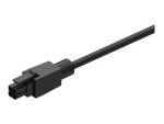 Teltonika - napajalnik - DC vtičnica 5,5 x 2,1 mm na 4-pinski konektor (razmik 3 mm) - 10 cm - slika 2