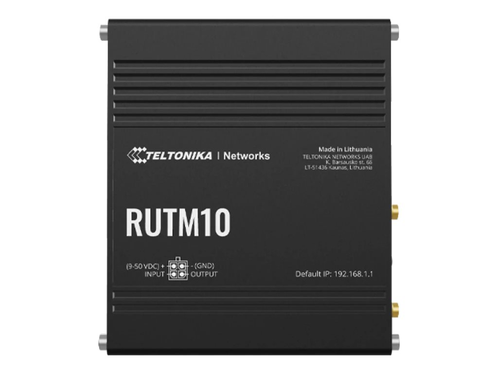d9ba1564-ed4d-432e-bfdf-67e1b779614e Teltonika RUTM10 - brezžični usmerjevalnik - Wi-Fi 5 - slika 1