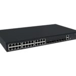HPE Networking Comware 5150L 24p 10M/100M/1G PoE+ 4p SFP 1G Combo 4p SFP+ 1G/10G 405W - stikalo - 24 vrat - upravljano - montaža v rack